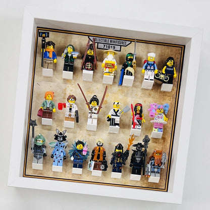 Display case Frame for Lego ® Ninjago Movie 71019 figures 27cm