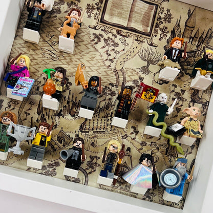 Display case Frame for Lego ® Harry Potter Series 1 minifigures 71022 27cm