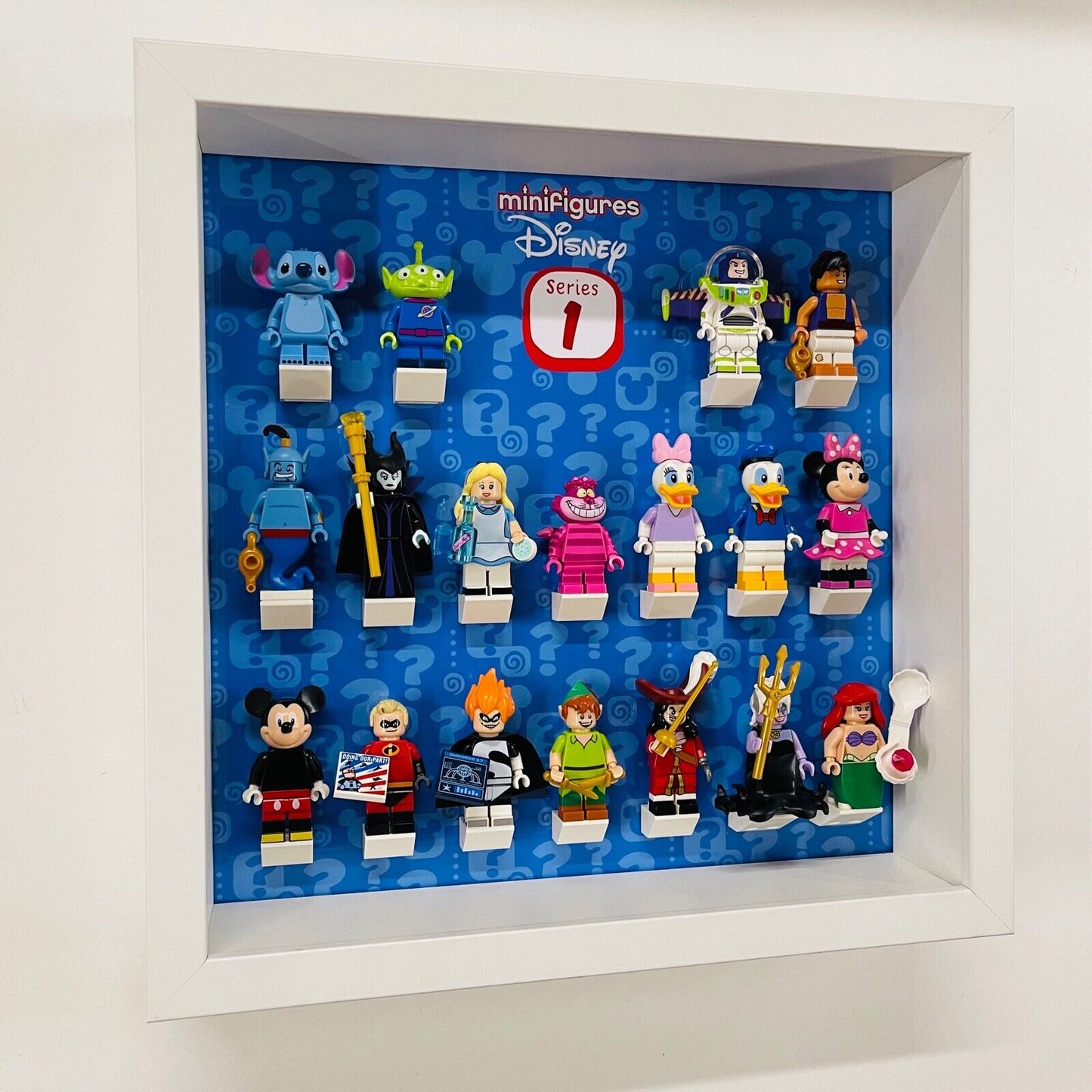 Display Frame for Lego ® Disney Series 1 minifigures 71012 figures 27cm