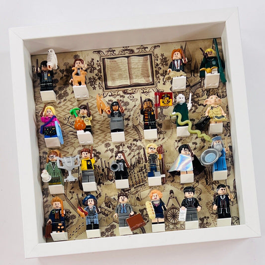 Display case Frame for Lego ® Harry Potter Series 1 minifigures 71022 27cm