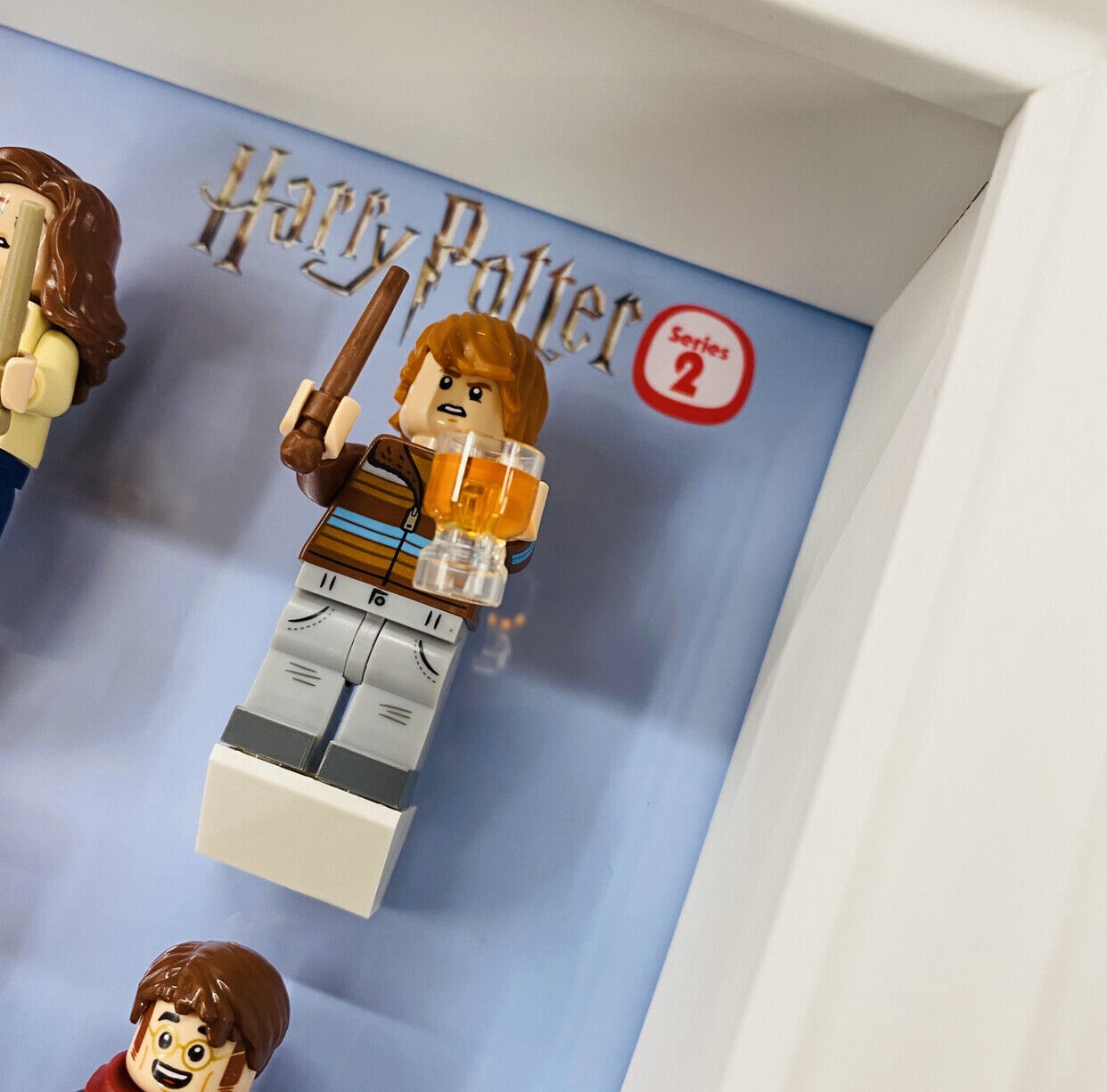 Display Frame for Lego ® Harry Potter Series 2 minifigures 71028 28cm case