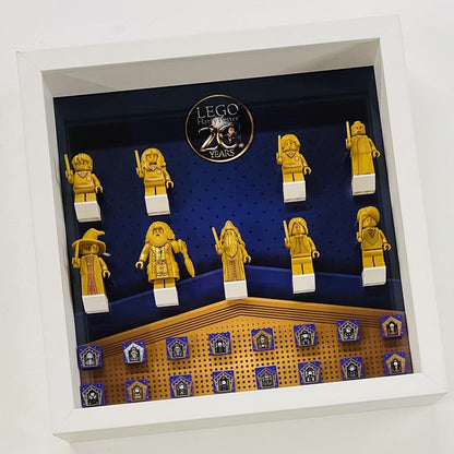 Display Frame case for Lego ® Harry Potter 20th Anniversary minifigures 27cm