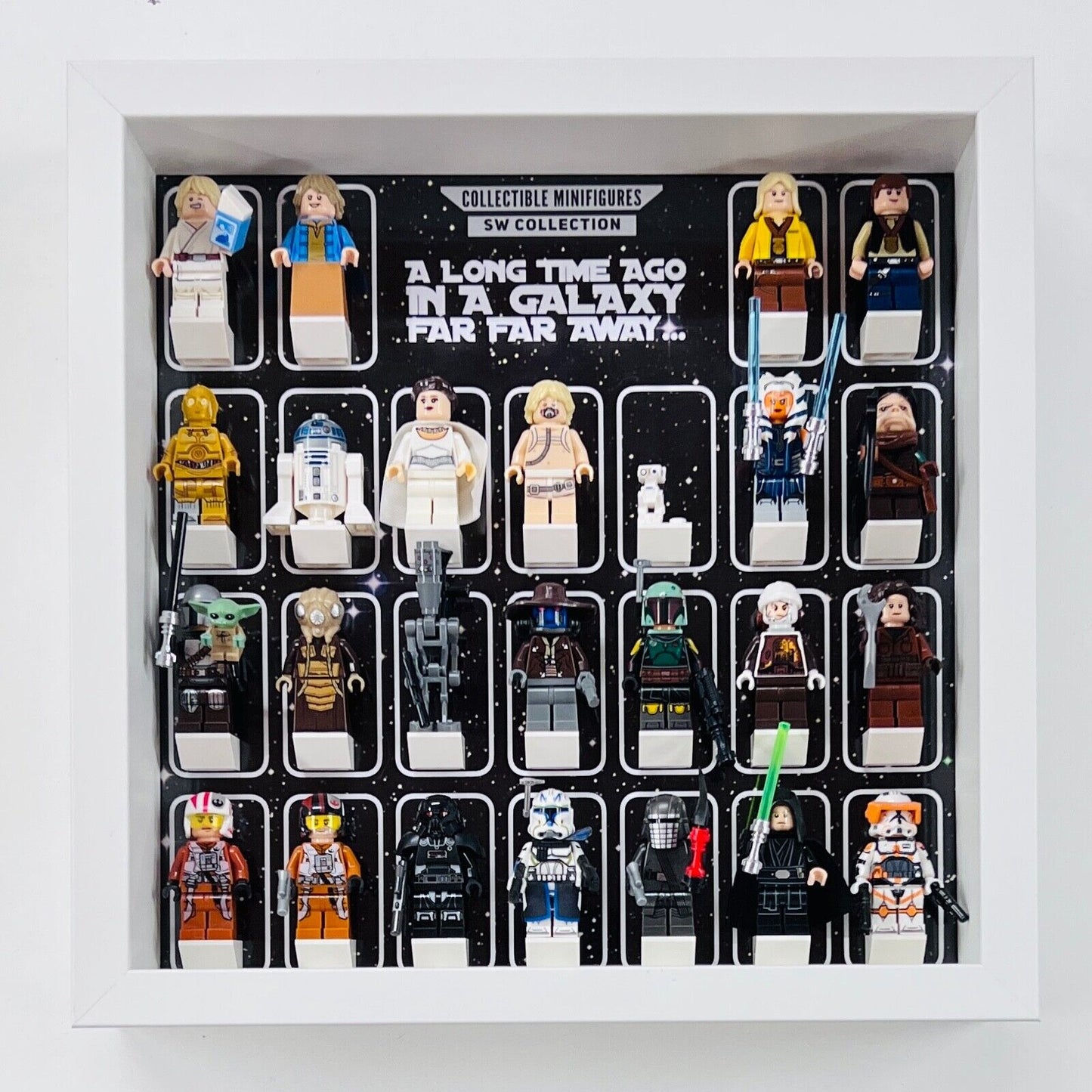 Display Frame case for Lego ® Star Wars Classic minifigures figures 27cm