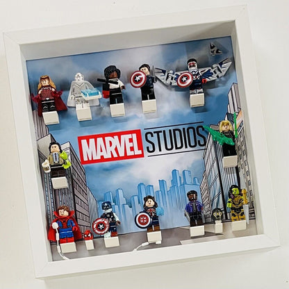 Display Frame for Lego ® Marvel Studios Series 71031 figures minifigures 27cm