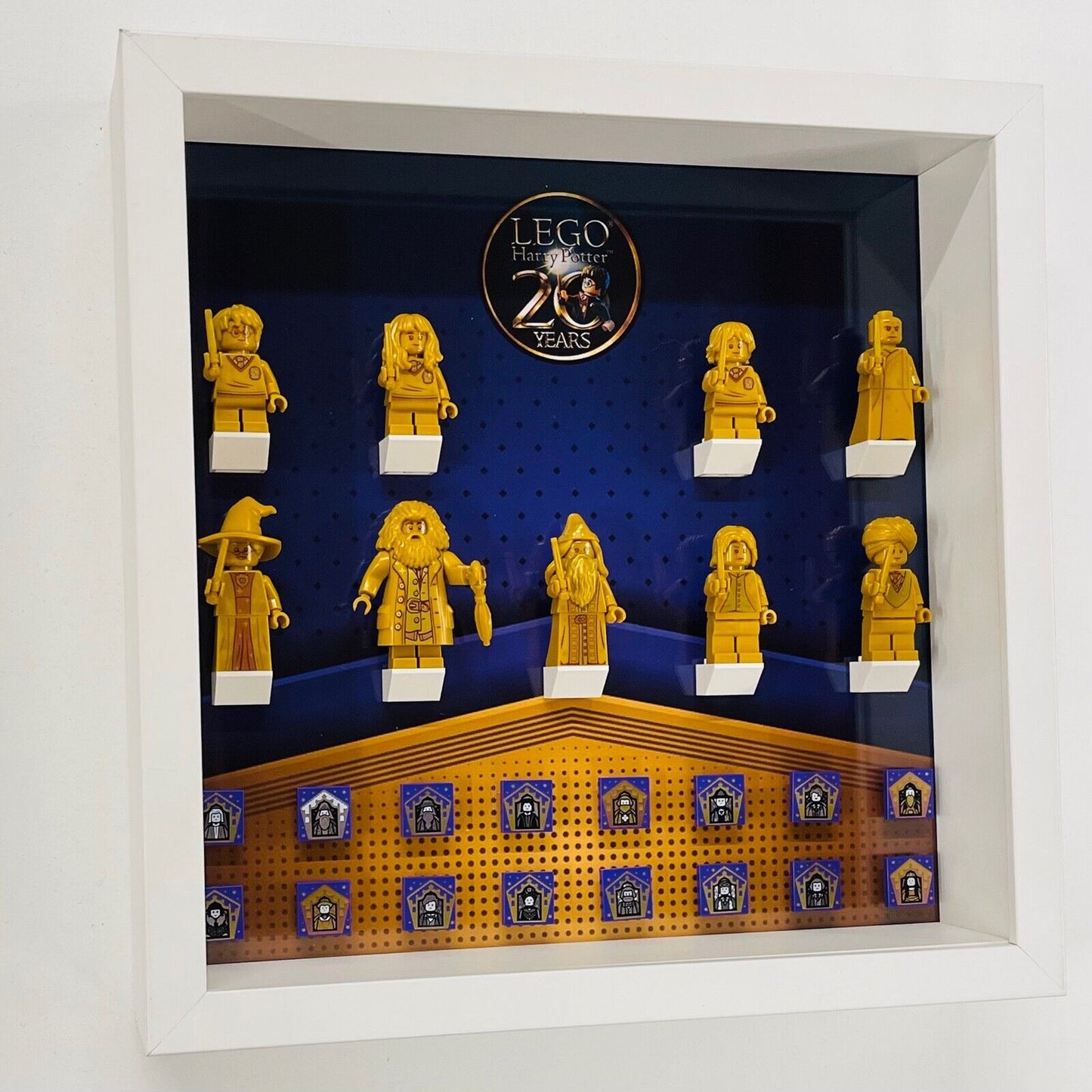 Display Frame case for Lego ® Harry Potter 20th Anniversary minifigures 27cm