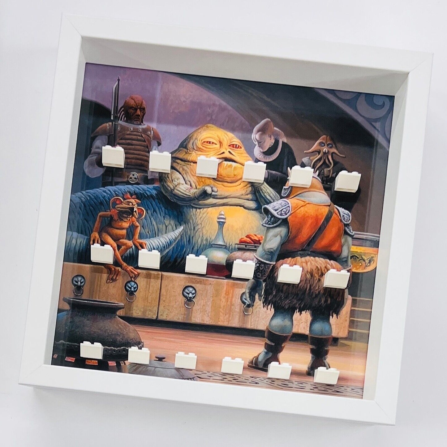 Display case Frame for Lego ® Star Wars classic minifigures figures 27cm