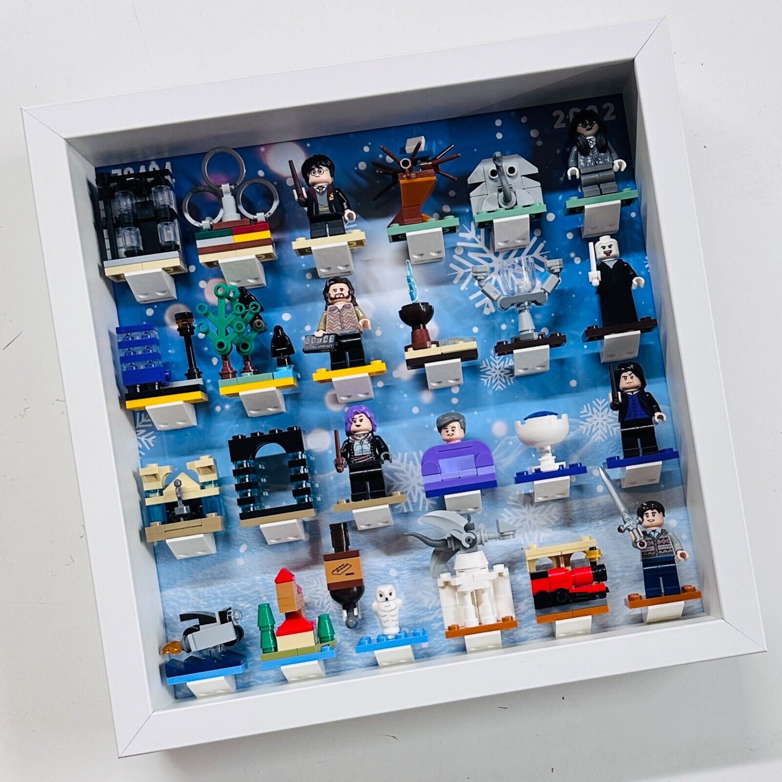 Display Frame for Lego ® Harry Potter 76404 advent Calendar 2022