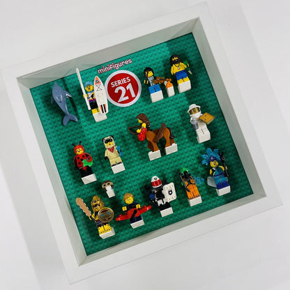 Display Frame for Series 21 minifigures 71029 figures 27cm