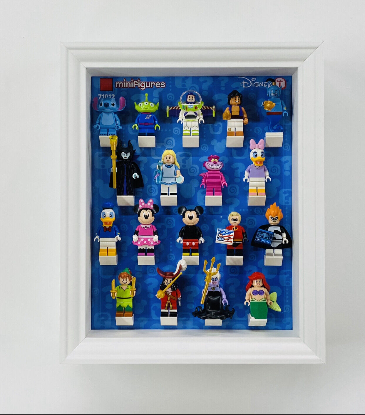 Display Frame for Lego ® Disney Series 1 minifigures 71012 28cm case