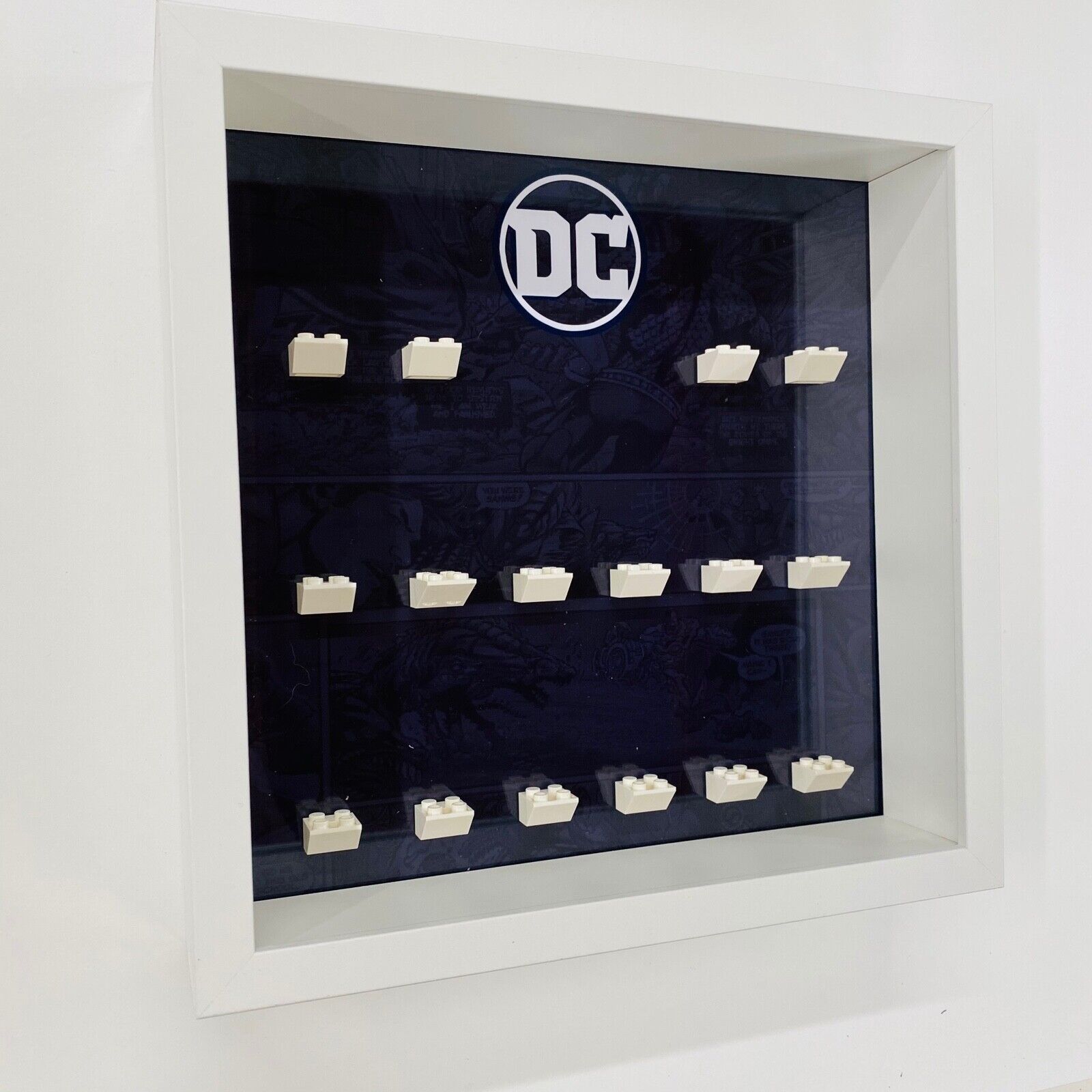 Display Frame case for Lego ® DC Comics Series minifigures 71026 27cm