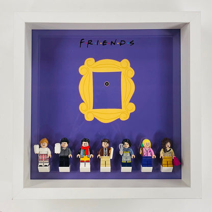 Display case Frame for Lego ® Friends Apartment minifigures 10292 27cm