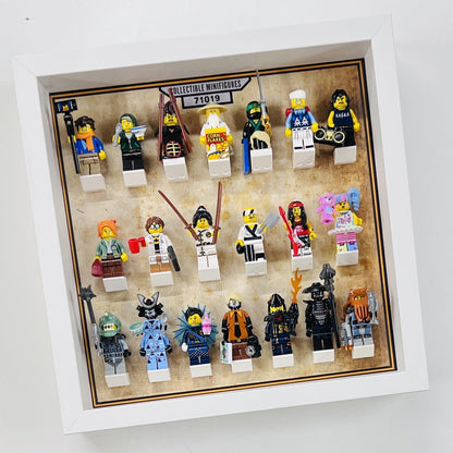 Display case Frame for Lego ® Ninjago Movie 71019 figures 27cm