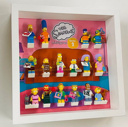 Display Frame for Lego ® The Simpsons Series 2 71009 minifigures figures 27cm