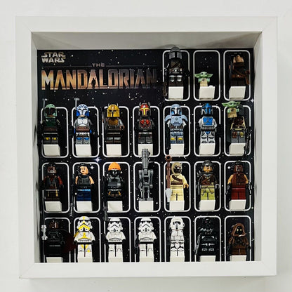 Display Frame for Lego ® Star Wars The Mandalorian minifigures figures 27cm