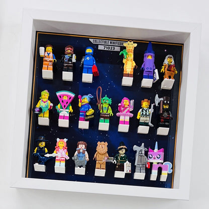 Display Frame case for Lego ® Movie 2 minifigures 71023 27cm