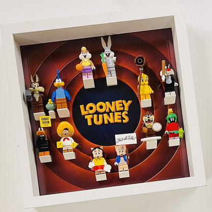 Display Frame case for Lego ® Looney Tunes minifigures 71030 27cm