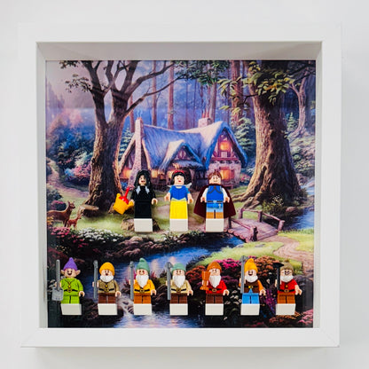 Display Frame Case For Lego Disney Snow White Minifigures 27CM 43242