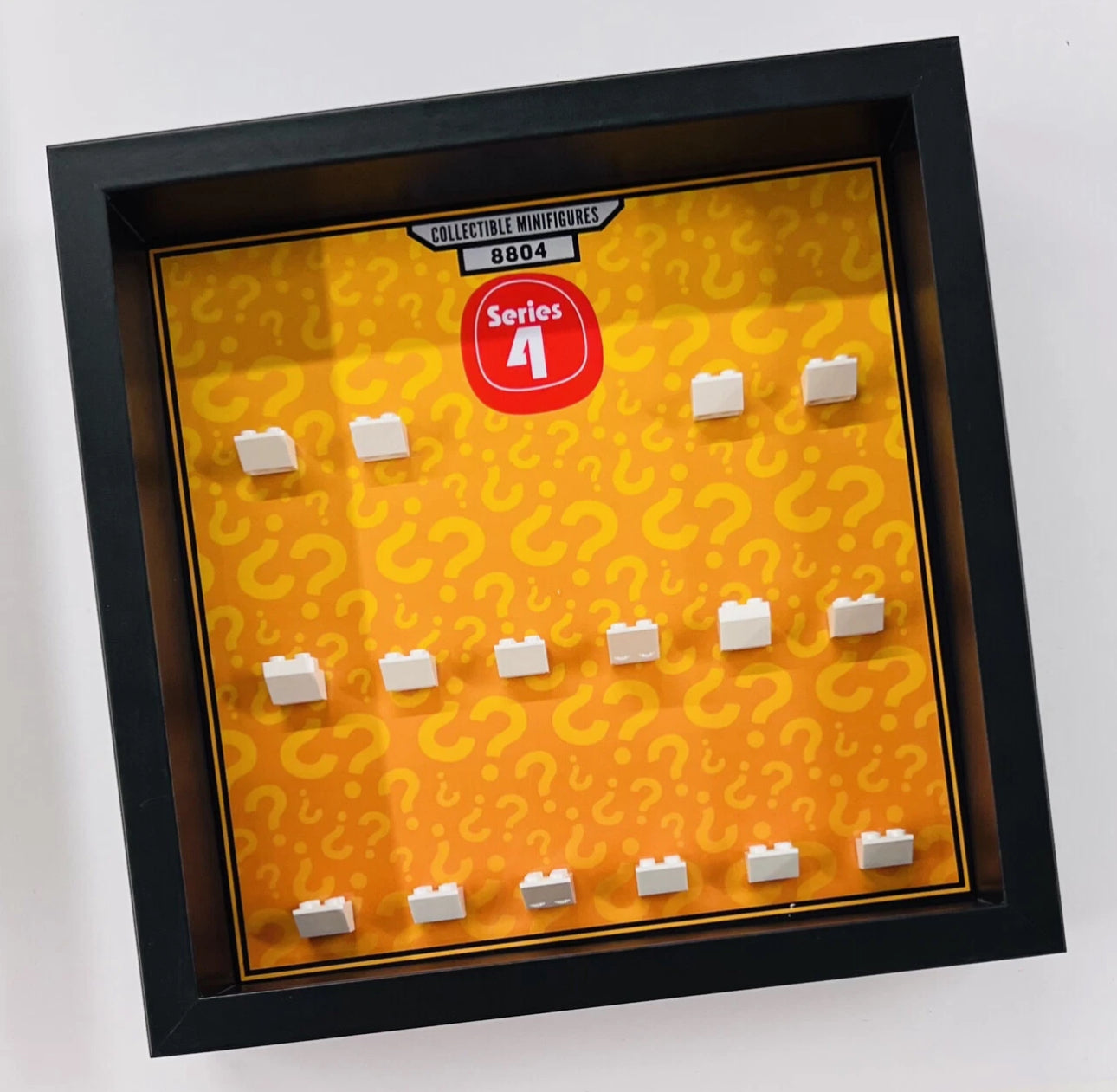 Display Frame For Lego Series 4 Minifigures 8804 No Figures 27cm