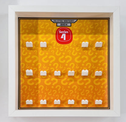 Display Frame For Lego Series 4 Minifigures 8804 No Figures 27cm