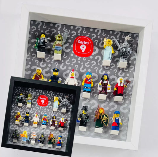 Display Frame For Lego Series 9 Minifigures 71000 No Figures 27cm