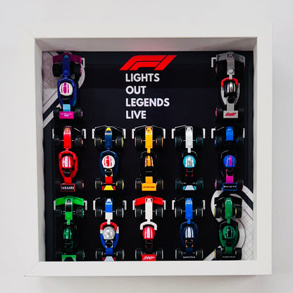Display Frame Case For Lego Formula One F1 Collectible Race Cars 71049 V2