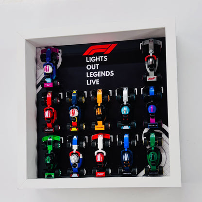 Display Frame Case For Lego Formula One F1 Collectible Race Cars 71049 V2