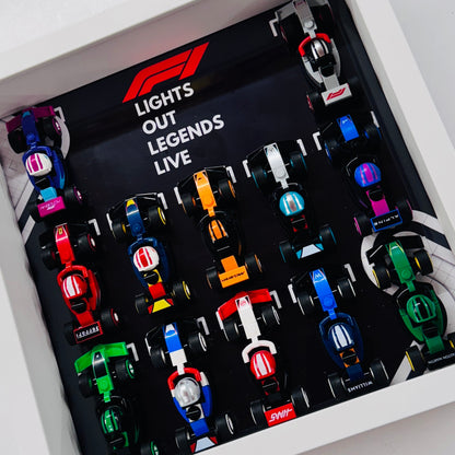 Display Frame Case For Lego Formula One F1 Collectible Race Cars 71049 V2