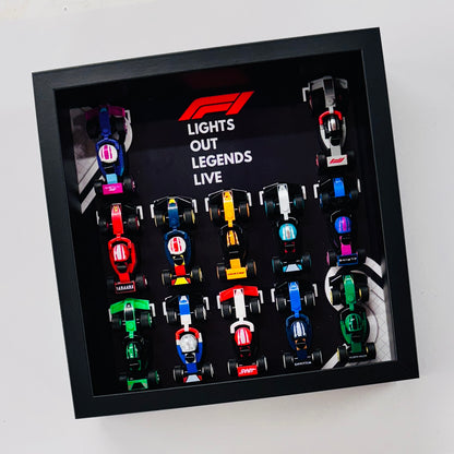 Display Frame Case For Lego Formula One F1 Collectible Race Cars 71049 V2