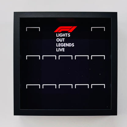 Display Frame Case For Lego Formula One F1 Collectible Race Cars 71049