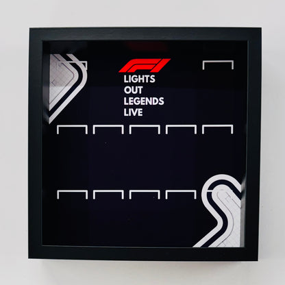 Display Frame Case For Lego Formula One F1 Collectible Race Cars 71049 V2