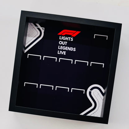 Display Frame Case For Lego Formula One F1 Collectible Race Cars 71049 V2