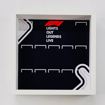 Display Frame Case For Lego Formula One F1 Collectible Race Cars 71049 V2