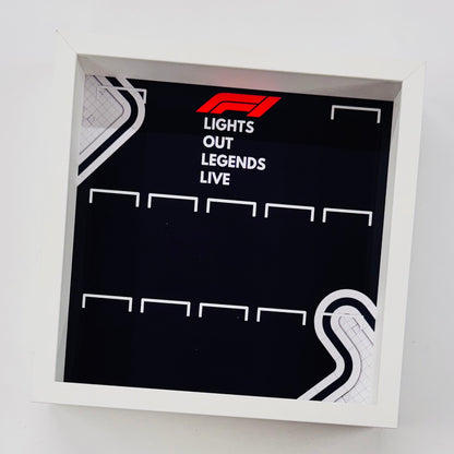 Display Frame Case For Lego Formula One F1 Collectible Race Cars 71049 V2