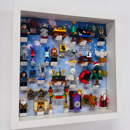 Display Frame Case For Lego Harry Potter Advent Calendar 2024 76438 Minifigures 27CM