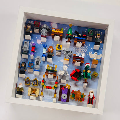 Display Frame Case For Lego Harry Potter Advent Calendar 2024 76438 Minifigures 27CM