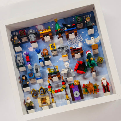 Display Frame Case For Lego Harry Potter Advent Calendar 2024 76438 Minifigures 27CM