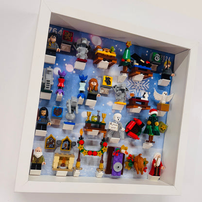 Display Frame Case For Lego Harry Potter Advent Calendar 2024 76438 Minifigures 27CM