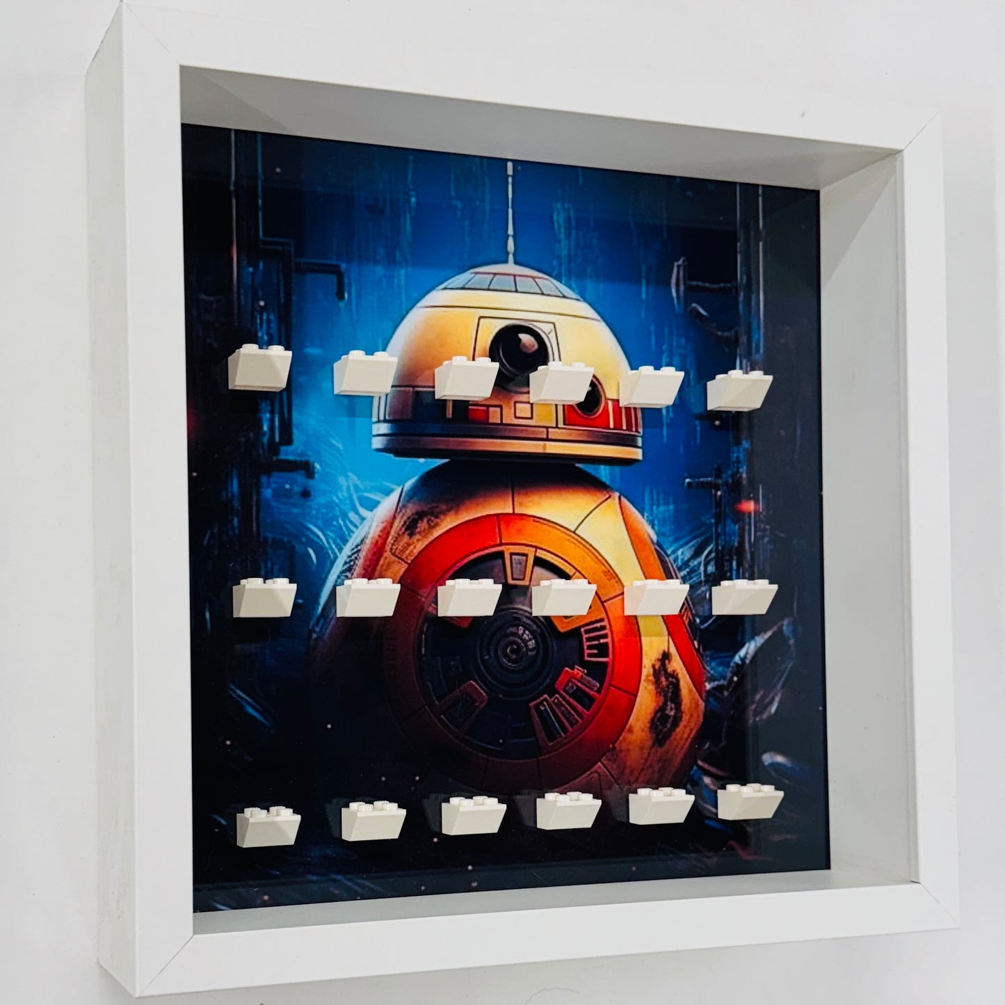 Display Frame Case For Lego Star Wars General Minifigures 27CM BB8