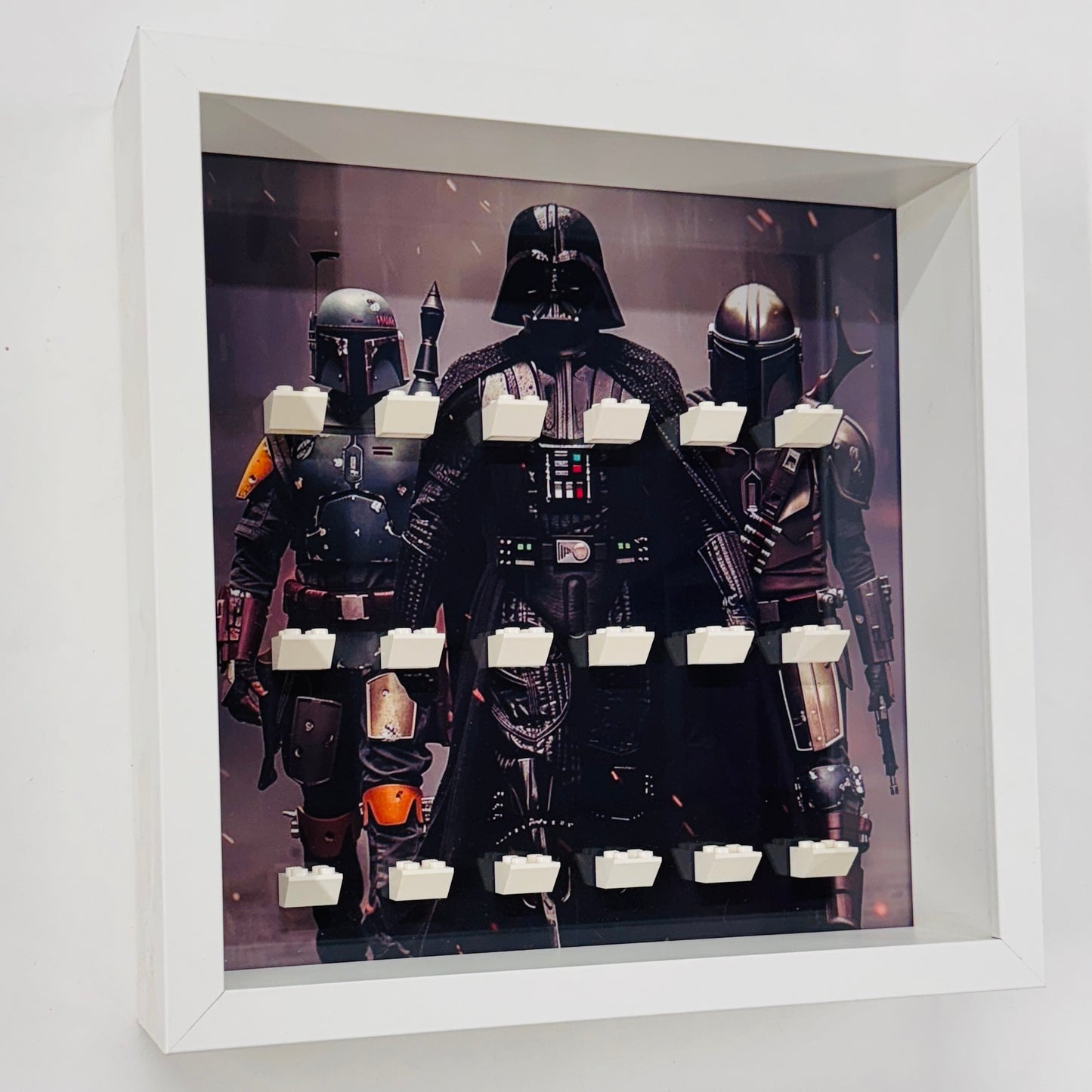 Display Frame Case For Lego Star Wars Minifigures 27CM Mandalorians