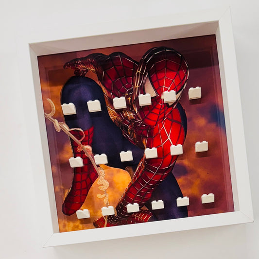 Display Frame Case For Lego Marvel Spiderman Minifigures 27CM