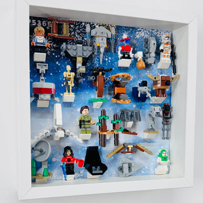 Display Frame Case For Lego Star Wars Advent Calendar 2023 75366 Minifigures 27CM