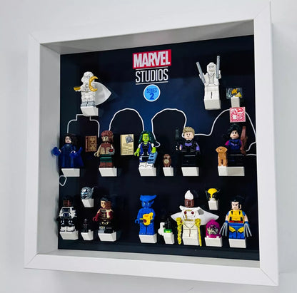 Display case Frame  for Lego ® Marvel Series 2 71039 minifigures 27cm