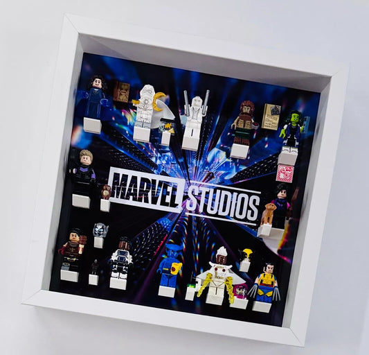 Display Frame case for Lego ® Marvel Series 2 minifigures 71039 27cm