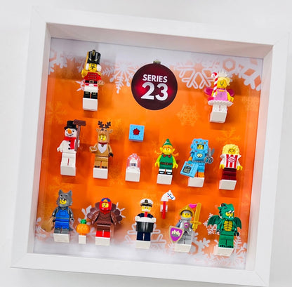 Display case Frame For Lego Series 23 71034 Minifigures 27cm