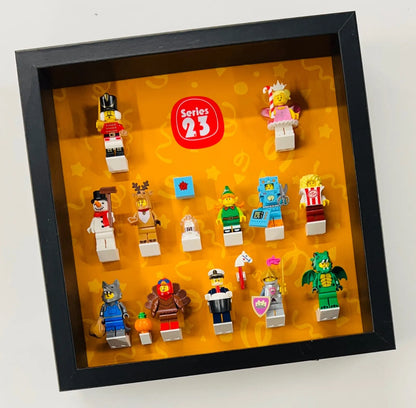 Display Frame case For Lego Series 23 71034 Minifigures 27cm