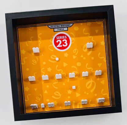 Display case Frame For Lego Series 23 71034 Minifigures figures 27cm