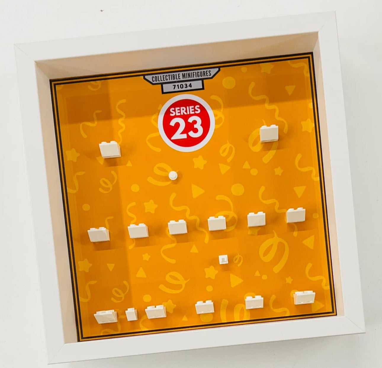 Display case Frame For Lego Series 23 71034 Minifigures figures 27cm