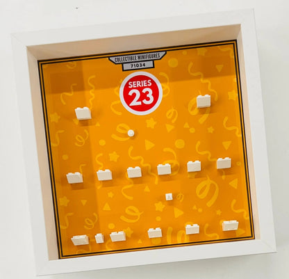 Display case Frame For Lego Series 23 71034 Minifigures figures 27cm