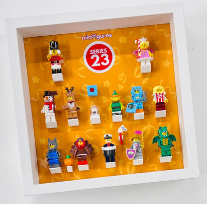 Display Frame case For Lego Series 23 71034 Minifigures 27cm