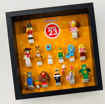 Display Frame case For Lego Series 23 71034 Minifigures 27cm